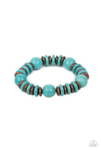 Load image into Gallery viewer, Paparazzi Rustic Rival - Blue
