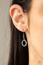 Load image into Gallery viewer, Paparazzi Working Oval - Black - VENDOR _NAME - Sassy Sparkles $5 Jewelry
