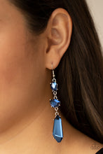 Load image into Gallery viewer, Paparazzi Sophisticated Smolder - Blue - VENDOR _NAME - Sassy Sparkles $5 Jewelry
