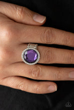 Load image into Gallery viewer, Paparazzi Crown Culture - Purple - VENDOR _NAME - Sassy Sparkles $5 Jewelry
