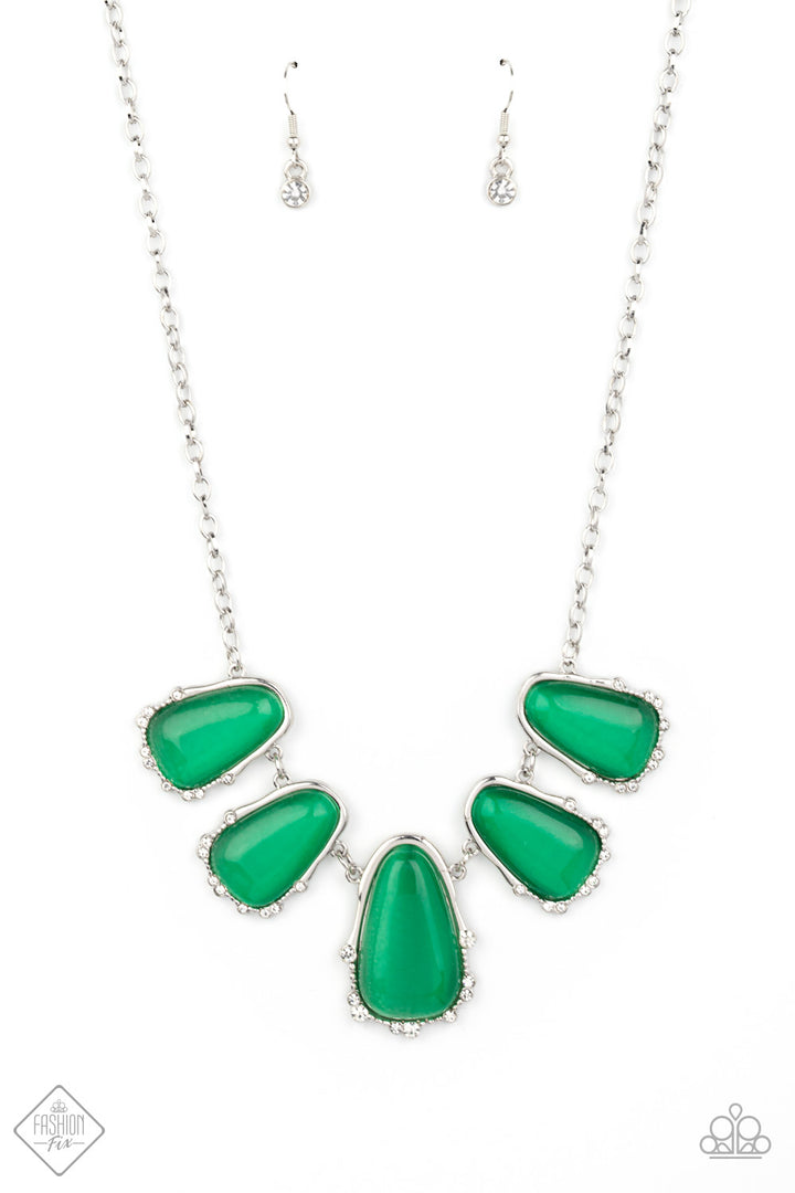 Paparazzi Newport Princess - Green - Fashion Fix March 2021