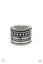 Load image into Gallery viewer, Paparazzi Stacked Odds - Silver - Fashion Fix April 2021
