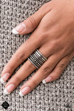Load image into Gallery viewer, Paparazzi Stacked Odds - Silver - Fashion Fix April 2021

