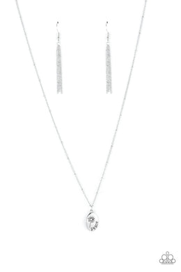 Paparazzi Be The Peace You Seek - Silver - VENDOR _NAME - Sassy Sparkles $5 Jewelry