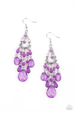 Paid Vacation - Purple freeshipping - Sassy Sparkles $5 Jewelry