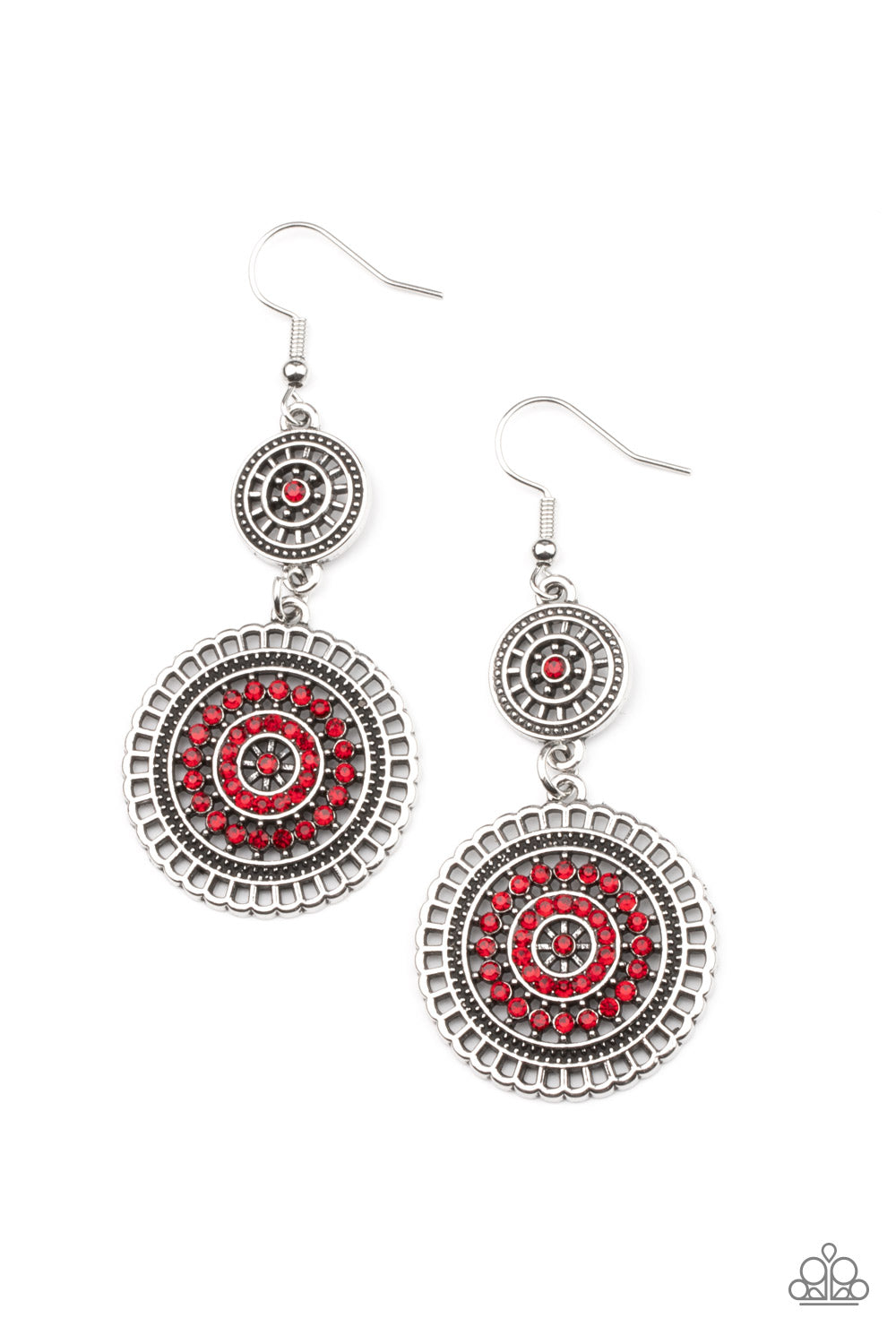 Bohemian Bedazzle - Red freeshipping - Sassy Sparkles $5 Jewelry