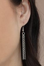 Load image into Gallery viewer, Paparazzi Palm Promenade - Silver - VENDOR _NAME - Sassy Sparkles $5 Jewelry
