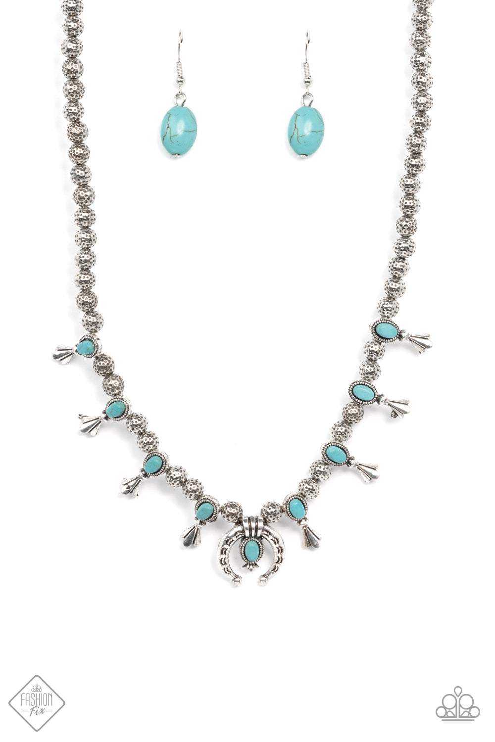 Paparazzi Luck Of The West - Blue - VENDOR _NAME - Sassy Sparkles $5 Jewelry