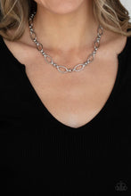 Load image into Gallery viewer, Paparazzi Defined Drama - Silver - VENDOR _NAME - Sassy Sparkles $5 Jewelry
