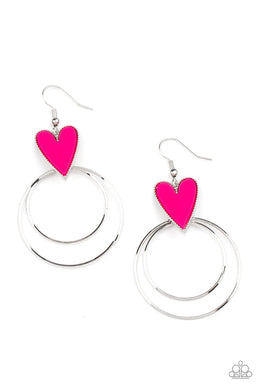 Paparazzi Happily Ever Hearts - Pink - VENDOR _NAME - Sassy Sparkles $5 Jewelry