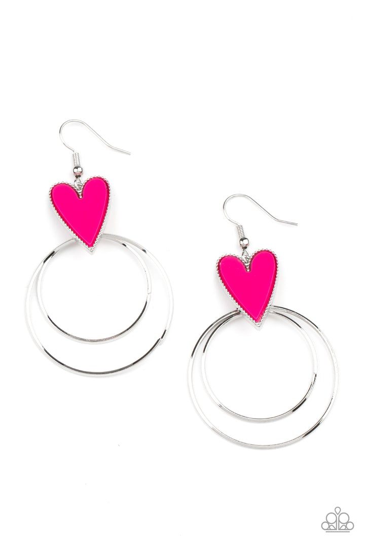 Paparazzi Happily Ever Hearts - Pink - VENDOR _NAME - Sassy Sparkles $5 Jewelry