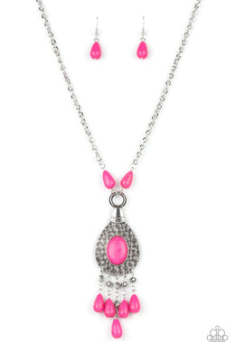 Paparazzi Cowgirl Couture - Pink - VENDOR _NAME - Sassy Sparkles $5 Jewelry