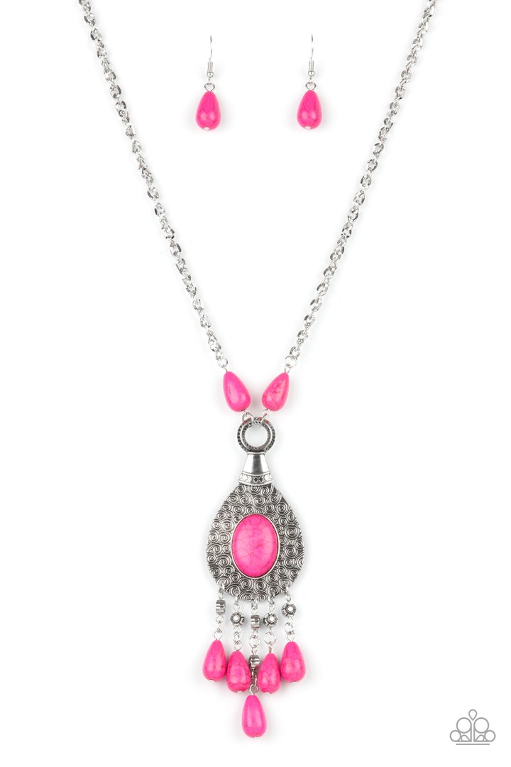 Paparazzi Cowgirl Couture - Pink - VENDOR _NAME - Sassy Sparkles $5 Jewelry