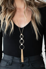Load image into Gallery viewer, Paparazzi Join The Circle - Gold - VENDOR _NAME - Sassy Sparkles $5 Jewelry
