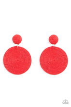 Load image into Gallery viewer, Paparazzi Circulate The Room - Red - VENDOR _NAME - Sassy Sparkles $5 Jewelry

