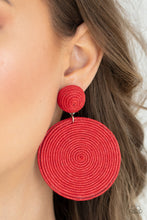 Load image into Gallery viewer, Paparazzi Circulate The Room - Red - VENDOR _NAME - Sassy Sparkles $5 Jewelry
