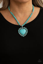 Load image into Gallery viewer, Paparazzi A Heart Of Stone - Blue - VENDOR _NAME - Sassy Sparkles $5 Jewelry
