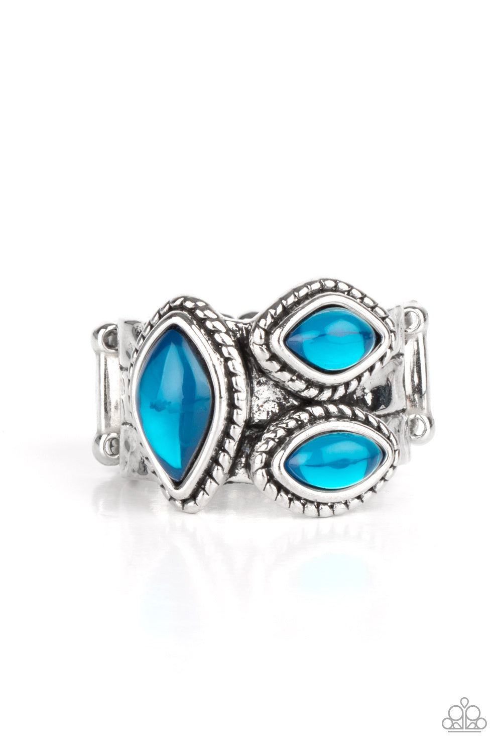 Paparazzi The Charisma Collector - Blue - VENDOR _NAME - Sassy Sparkles $5 Jewelry