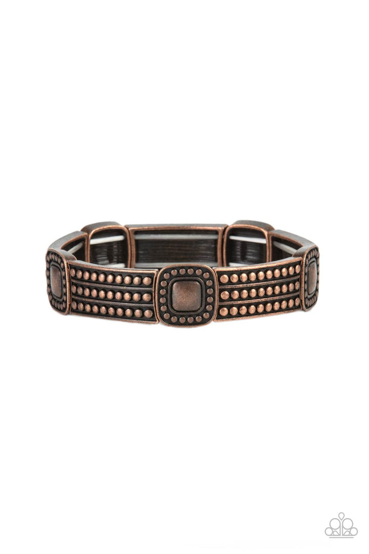 Paparazzi Rustic Redux - Copper - VENDOR _NAME - Sassy Sparkles $5 Jewelry