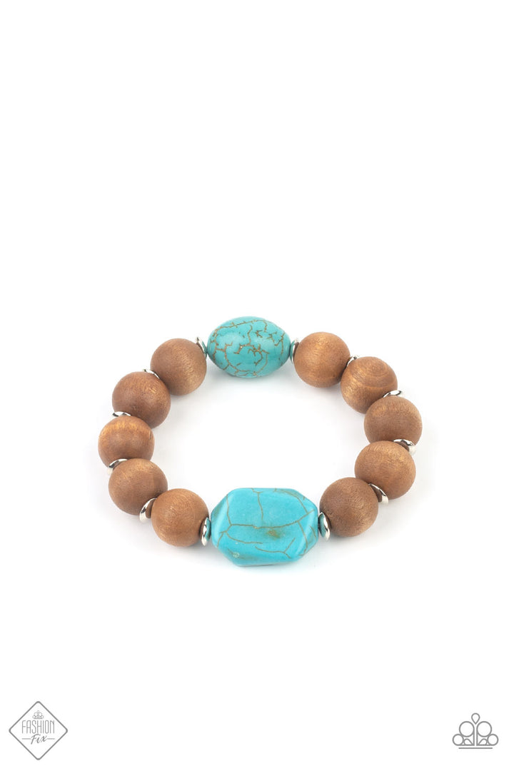 Paparazzi Abundantly Artisan - Blue - Fashion Fix June 2021