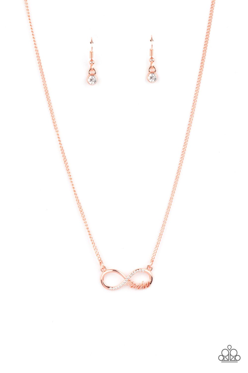 Paparazzi Forever Your Mom - Copper - VENDOR _NAME - Sassy Sparkles $5 Jewelry