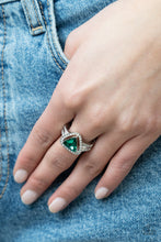 Load image into Gallery viewer, Paparazzi Elevated Engagement - Green - VENDOR _NAME - Sassy Sparkles $5 Jewelry
