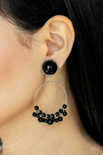 Load image into Gallery viewer, Paparazzi Cabaret Charm - Black (Clip-on) - VENDOR _NAME - Sassy Sparkles $5 Jewelry
