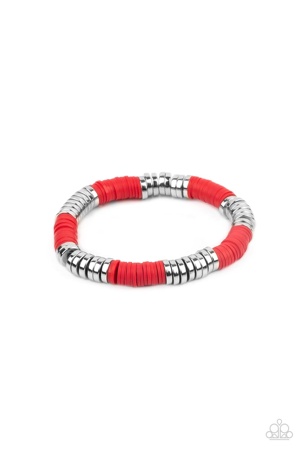 Stacked In Your Favor - Red freeshipping - Sassy Sparkles $5 Jewelry