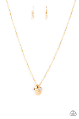 Paparazzi Super Mom - Gold - VENDOR _NAME - Sassy Sparkles $5 Jewelry