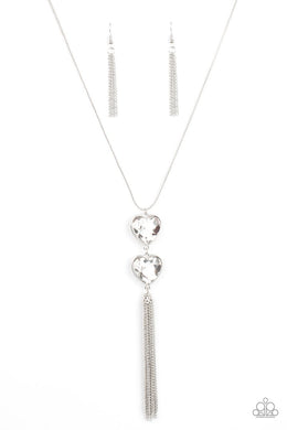 Flirtatious of Them All - White - VENDOR _NAME - Sassy Sparkles $5 Jewelry