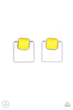 Load image into Gallery viewer, FLAIR and Square - Yellow freeshipping - Sassy Sparkles $5 Jewelry
