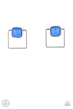 Load image into Gallery viewer, Flair and Square - Blue freeshipping - Sassy Sparkles $5 Jewelry
