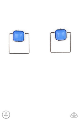 Flair and Square - Blue freeshipping - Sassy Sparkles $5 Jewelry