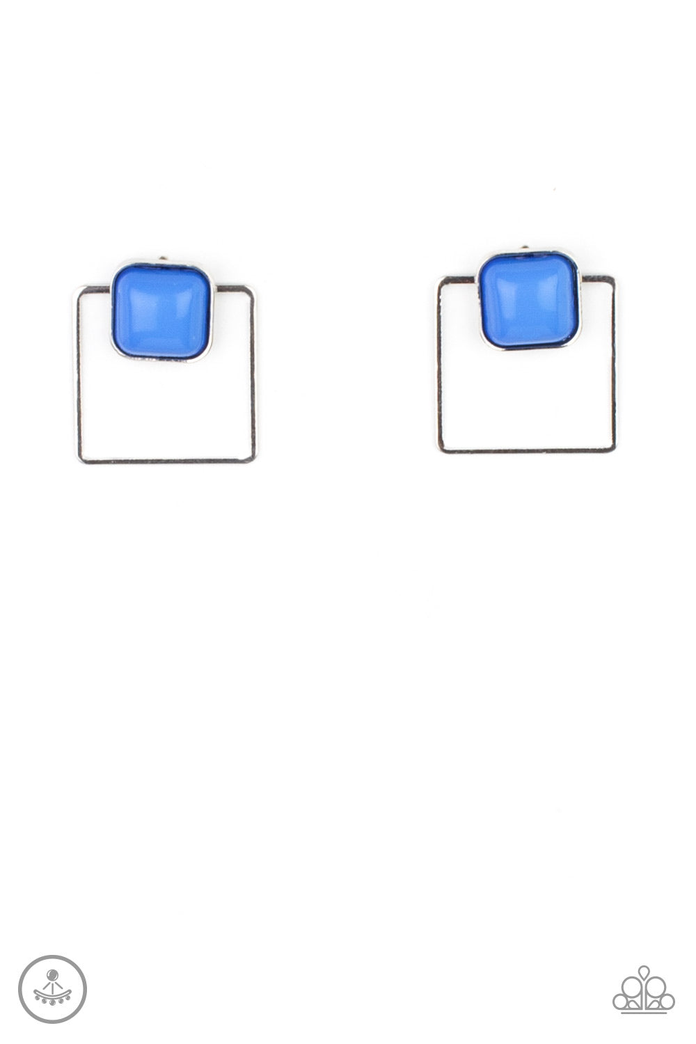 Flair and Square - Blue freeshipping - Sassy Sparkles $5 Jewelry
