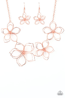 Flower Garden Fashionista - Copper freeshipping - Sassy Sparkles $5 Jewelry