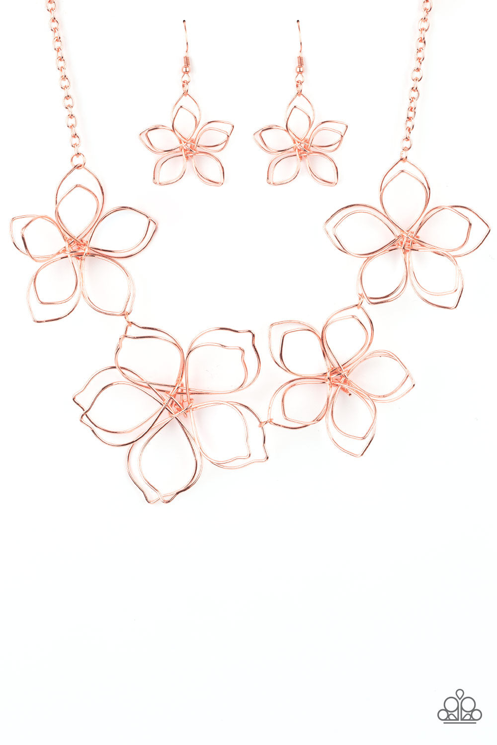 Flower Garden Fashionista - Copper freeshipping - Sassy Sparkles $5 Jewelry