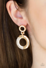 Load image into Gallery viewer, Paparazzi Modern Motivation - Gold - VENDOR _NAME - Sassy Sparkles $5 Jewelry
