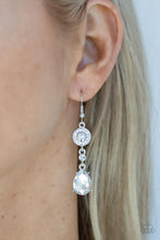 Load image into Gallery viewer, Paparazzi Graceful Glimmer - White - VENDOR _NAME - Sassy Sparkles $5 Jewelry
