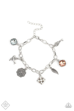 Paparazzi Fancifully Flighty - Multi - VENDOR _NAME - Sassy Sparkles $5 Jewelry