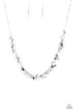 Load image into Gallery viewer, Paparazzi Starry Anthem - Silver - VENDOR _NAME - Sassy Sparkles $5 Jewelry
