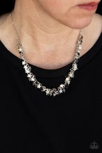 Load image into Gallery viewer, Paparazzi Starry Anthem - Silver - VENDOR _NAME - Sassy Sparkles $5 Jewelry
