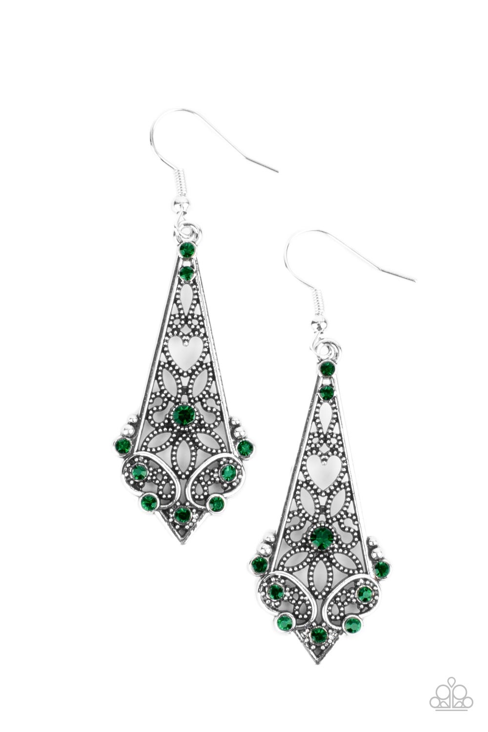 Paparazzi Casablanca Charisma - Green - VENDOR _NAME - Sassy Sparkles $5 Jewelry