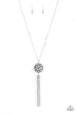 Paparazzi - Rhinestone Revolution - Necklace & Earrings - Life of the Party Exclusive September 2021 freeshipping - Sassy Sparkles $5 Jewelry