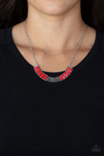 Load image into Gallery viewer, Paparazzi Coup de Mane - Red - VENDOR _NAME - Sassy Sparkles $5 Jewelry
