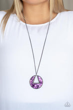 Load image into Gallery viewer, Chromatic Couture - Purple - VENDOR _NAME - Sassy Sparkles $5 Jewelry
