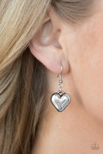 Load image into Gallery viewer, Paparazzi Chicly Cupid - Silver - VENDOR _NAME - Sassy Sparkles $5 Jewelry
