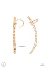 Load image into Gallery viewer, Paparazzi Sleekly Shimmering - Gold - VENDOR _NAME - Sassy Sparkles $5 Jewelry
