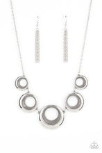 Load image into Gallery viewer, Paparazzi Solar Cycle - Silver - VENDOR _NAME - Sassy Sparkles $5 Jewelry
