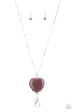 Load image into Gallery viewer, Paparazzi Warmhearted Glow - Purple (Lanyard) - VENDOR _NAME - Sassy Sparkles $5 Jewelry
