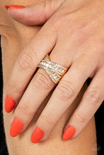 Load image into Gallery viewer, Paparazzi Status Update - Gold - VENDOR _NAME - Sassy Sparkles $5 Jewelry
